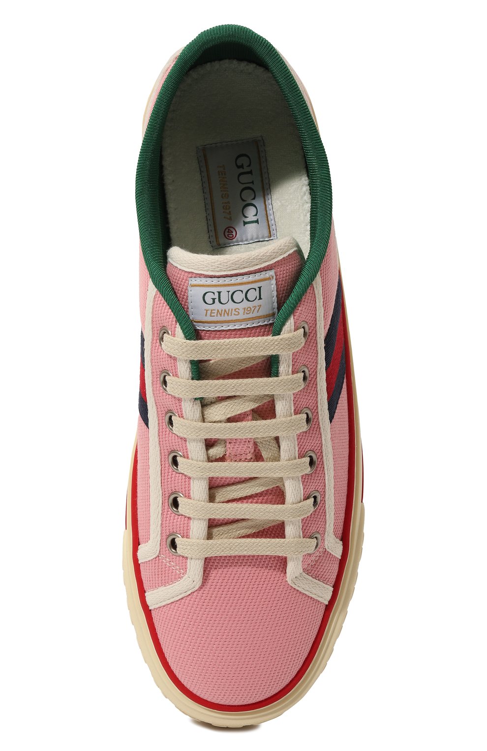 Текстильные кеды tennis 1977 GUCCI, арт. 634161 GZO30, фото 6