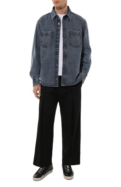 Комбинированные кеды distressed CRIME LONDON, арт. 15009AA7, фото 2