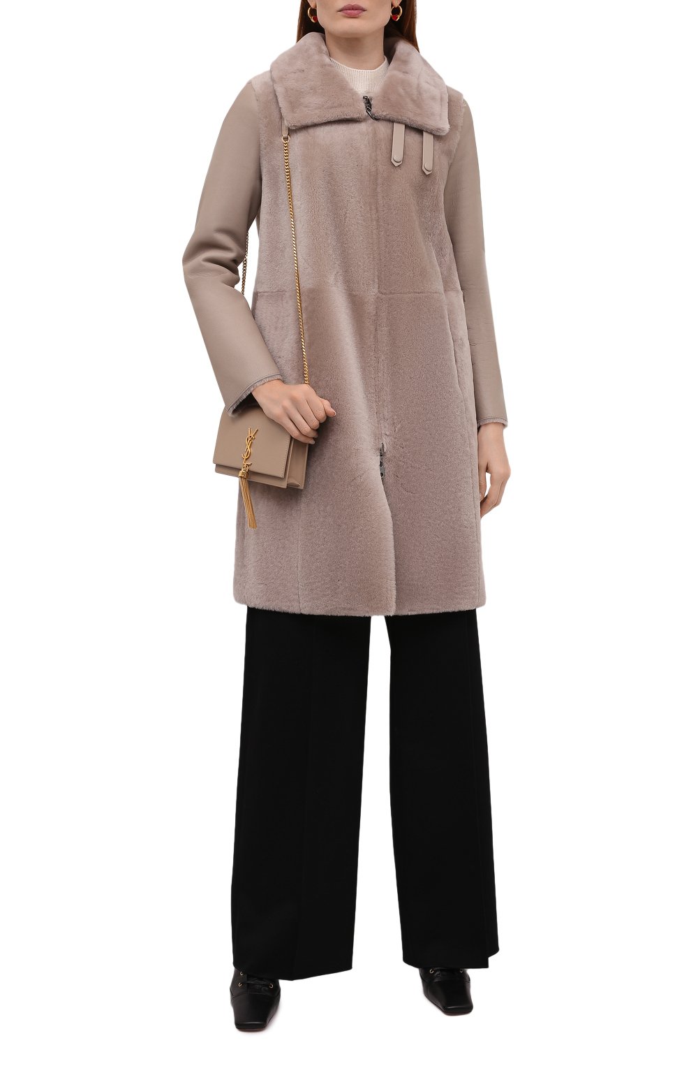 Шуба из овчины EMPORIO ARMANI, арт. BNL07P/B2P26, фото 2