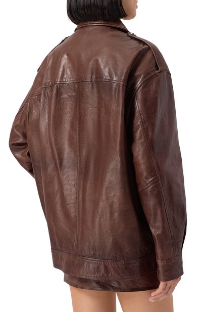 Кожаная куртка PINKO, арт. 105012/A2I1, фото 4