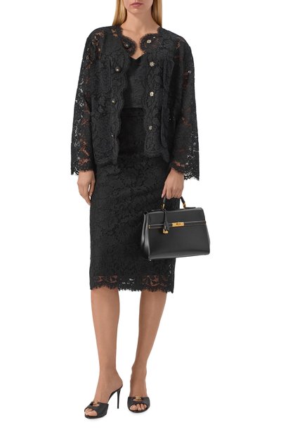 Сумка marlene DOLCE & GABBANA черного цвета по цене 357500 руб., арт. BB7932/A3G19, фото 3 Сумка marlene DOLCE & GABBANA, арт. BB7932/A3G19, фото 3