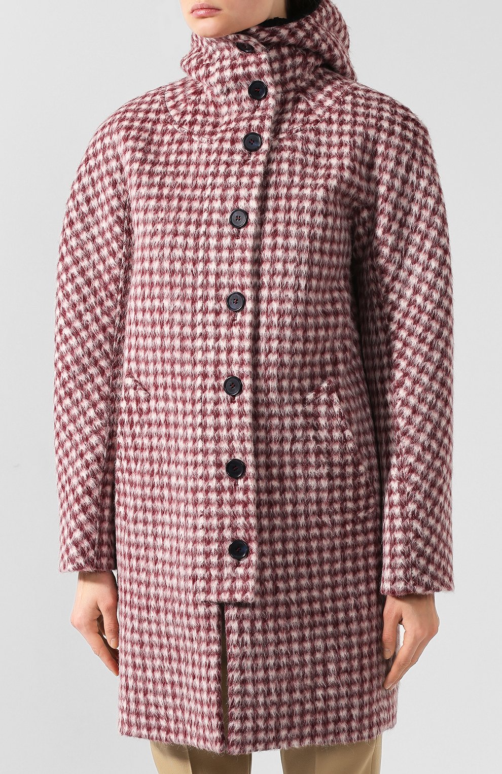 Шерстяное пальто CHLOÉ, арт. CHC19WMA12071, фото 3