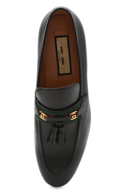Кожаные лоферы paride GUCCI, арт. 624720/1W610, фото 5