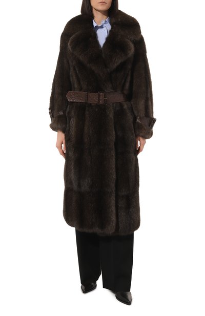 Шуба из меха соболя JULIA DILUA, арт. 2022-0069, фото 3