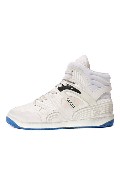 Комбинированные кеды basket GUCCI, арт. 661301 2SHA0, фото 4