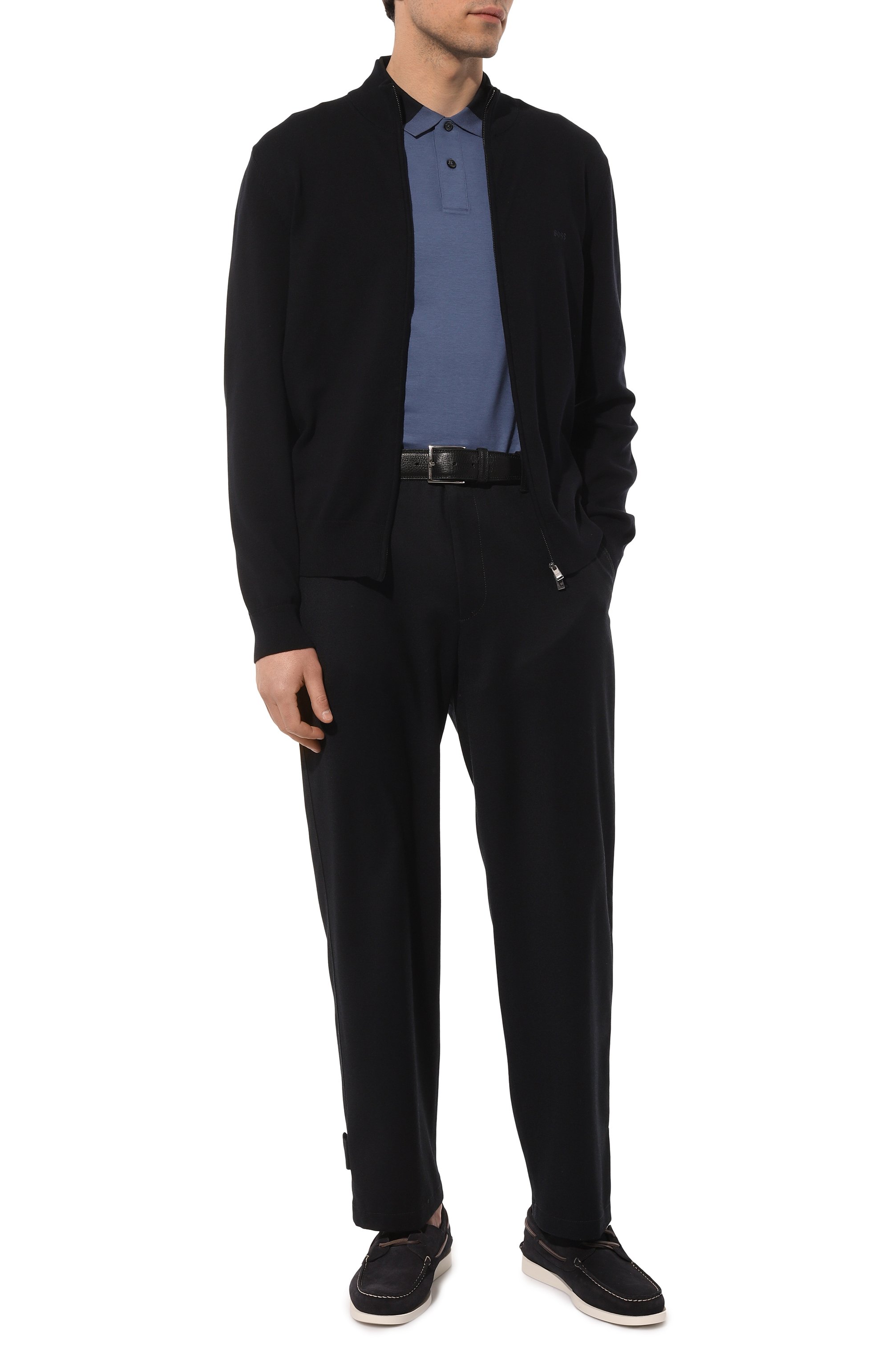 Замшевые топсайдеры KITON, арт. USSA062N00985, фото 2