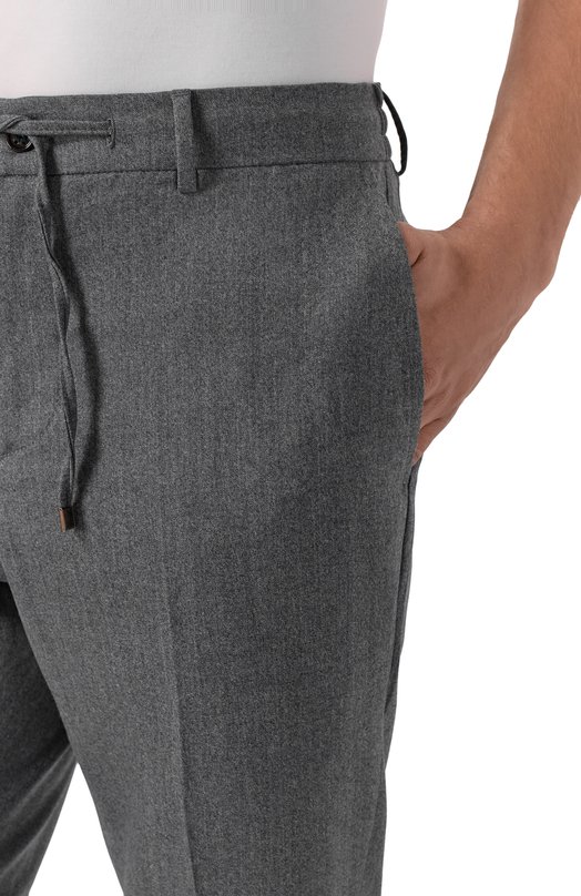 Шерстяные брюки Berwich SPIAGGIA/VB8996 Серый  SPIAGGIA/VB8996 Фото 5