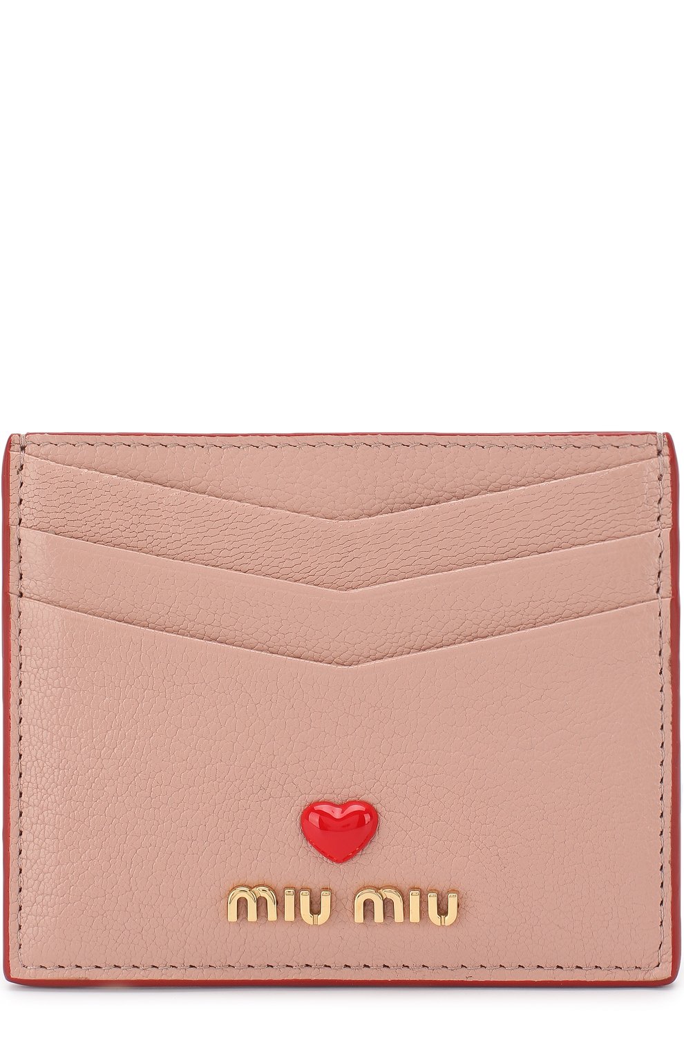 Кожаный футляр для кредитных карт MIU MIU, арт. 5MC002-2BC3-F0615, фото 1