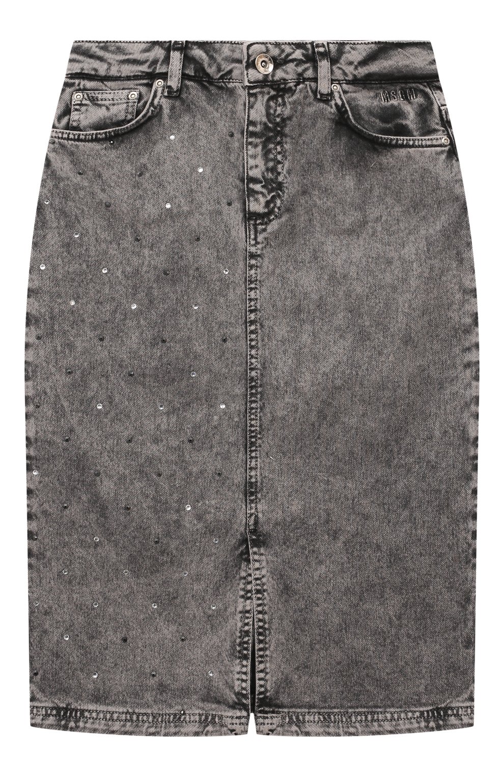 Джинсовая юбка MSGM KIDS, арт. F4MSJGSK161, фото 1