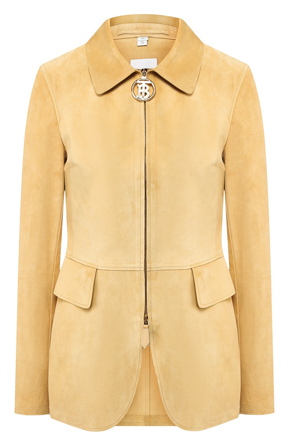 Замшевая куртка BURBERRY бежевого цвета по цене 444000 руб., арт. 8013803, фото 1 Замшевая куртка BURBERRY, арт. 8013803, фото 1