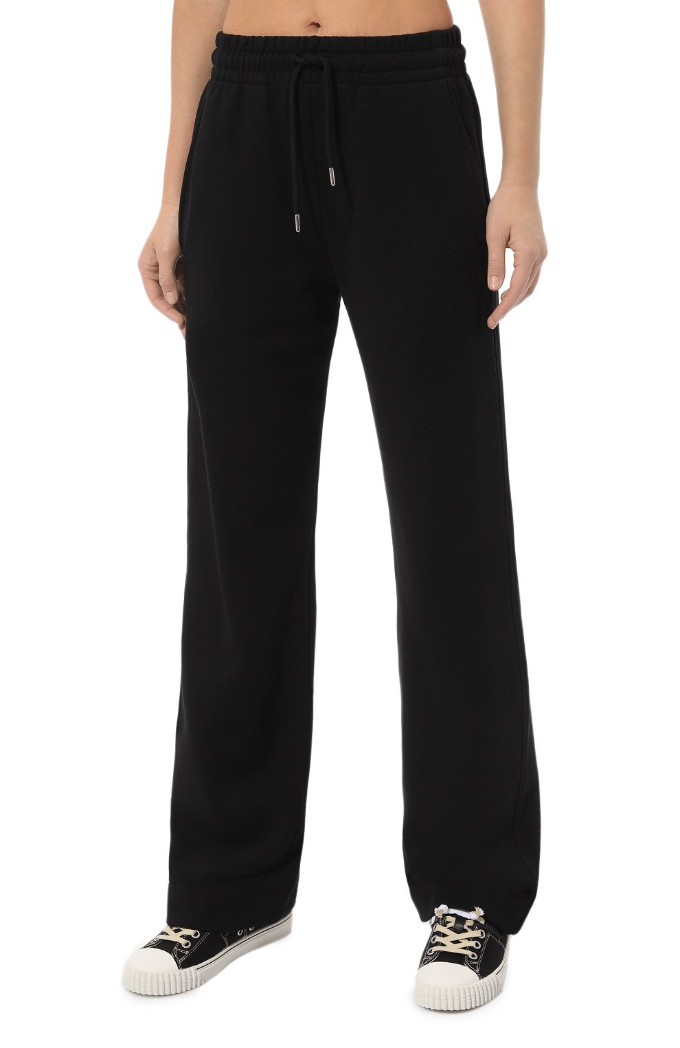 Хлопковые брюки DRIES VAN NOTEN черного цвета по цене 37950 руб., арт. 232-011125-7618, фото 3 Хлопковые брюки DRIES VAN NOTEN, арт. 232-011125-7618, фото 3