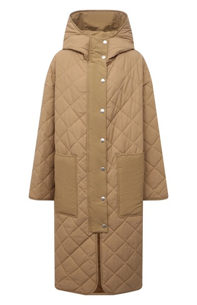 Стеганое пальто PALM ANGELS, арт. PWEA049F21FAB0016101, фото 1