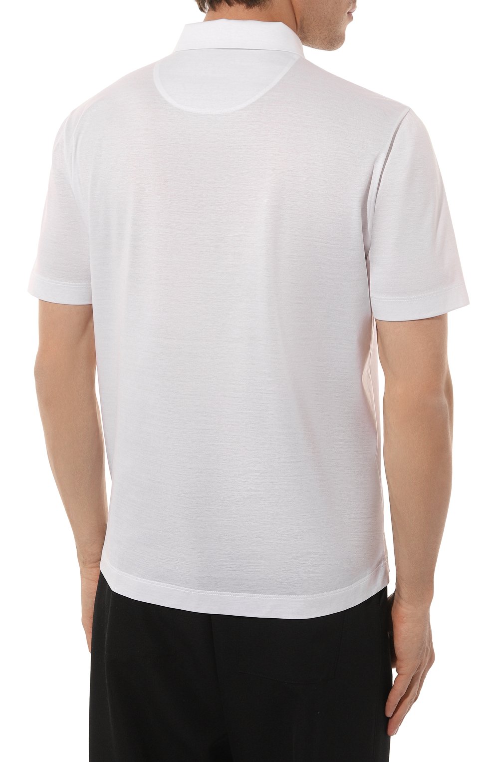 Хлопковое поло CANALI, арт. T0238/MJ00002, фото 4