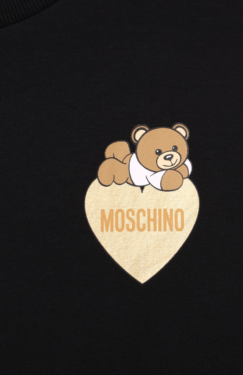 Хлопковая футболка MOSCHINO, арт. HGM060/LBA11/10-14, фото 3