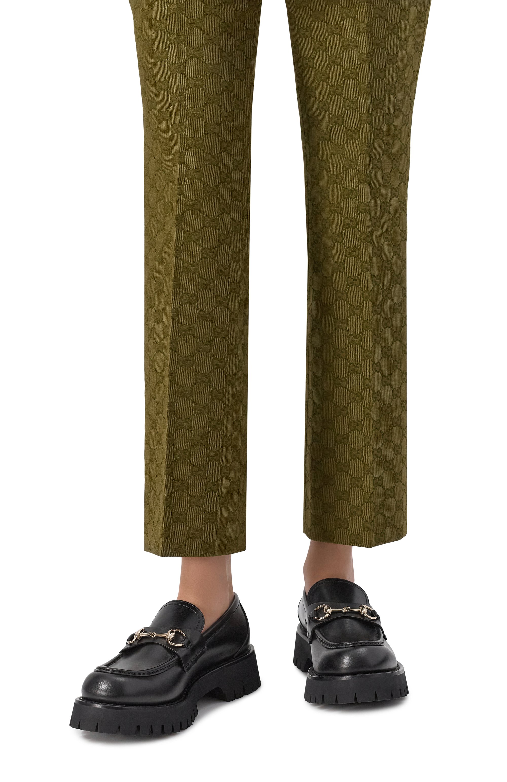 Кожаные лоферы GUCCI, арт. 816337/AADCW, фото 2