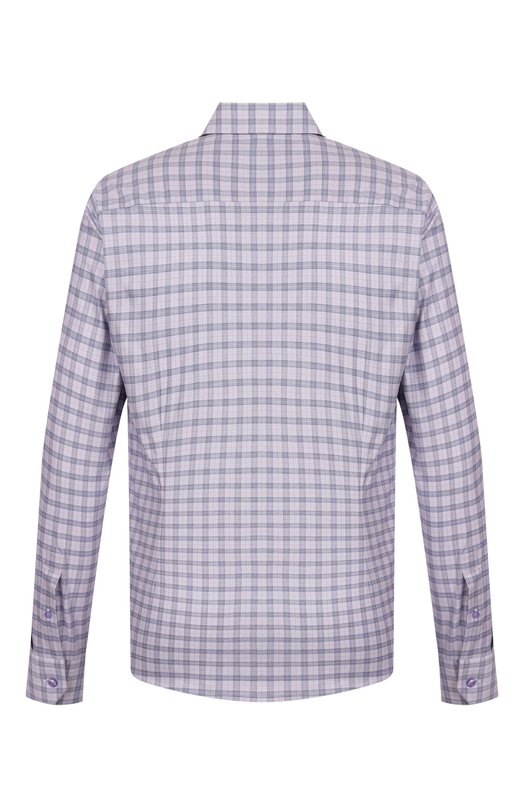 Хлопковая рубашка Eton Фиолетовый, фото 2