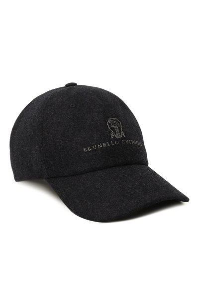 Мужская шерстяная бейсболка BRUNELLO CUCINELLI, арт. M038P9850