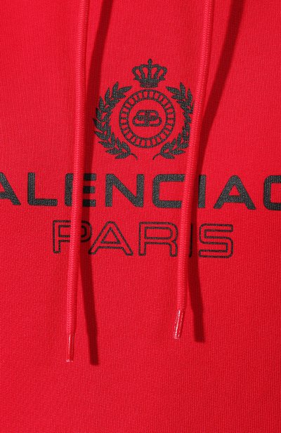 Хлопковое худи BALENCIAGA, арт. 578135/TGV70, фото 5