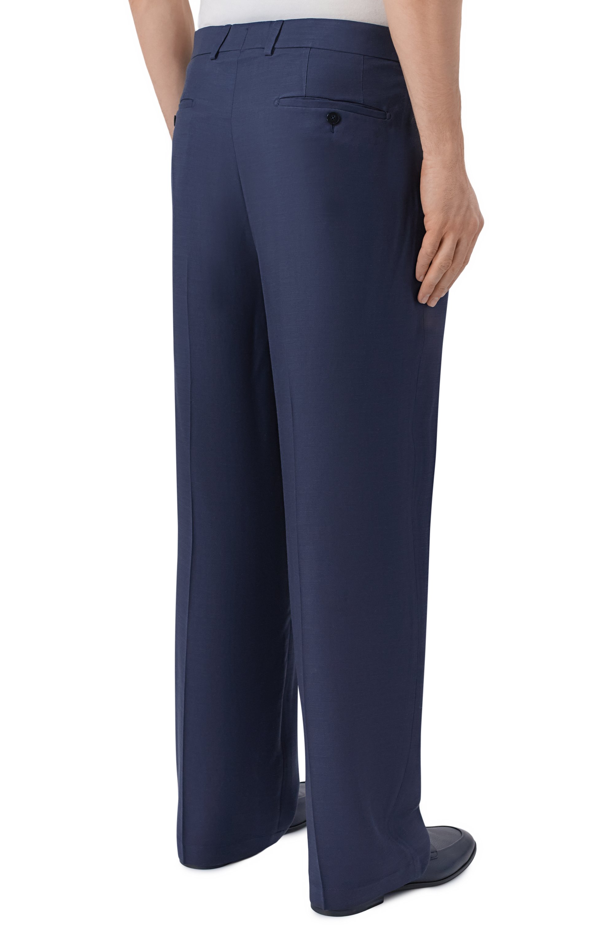 Брюки из вискозы и лиоцелла 12 STOREEZ, арт. 137276, фото 4