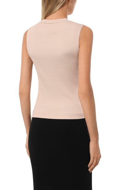 Хлопковый топ BRUNELLO CUCINELLI розового цвета по цене 36450 руб., арт. MH990BM100, фото 4 Хлопковый топ BRUNELLO CUCINELLI, арт. MH990BM100, фото 4