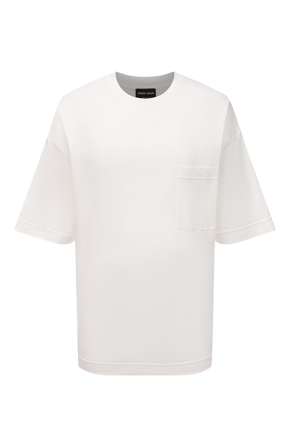 Хлопковая футболка GIORGIO ARMANI, арт. 3LST64/SJM1Z, фото 1