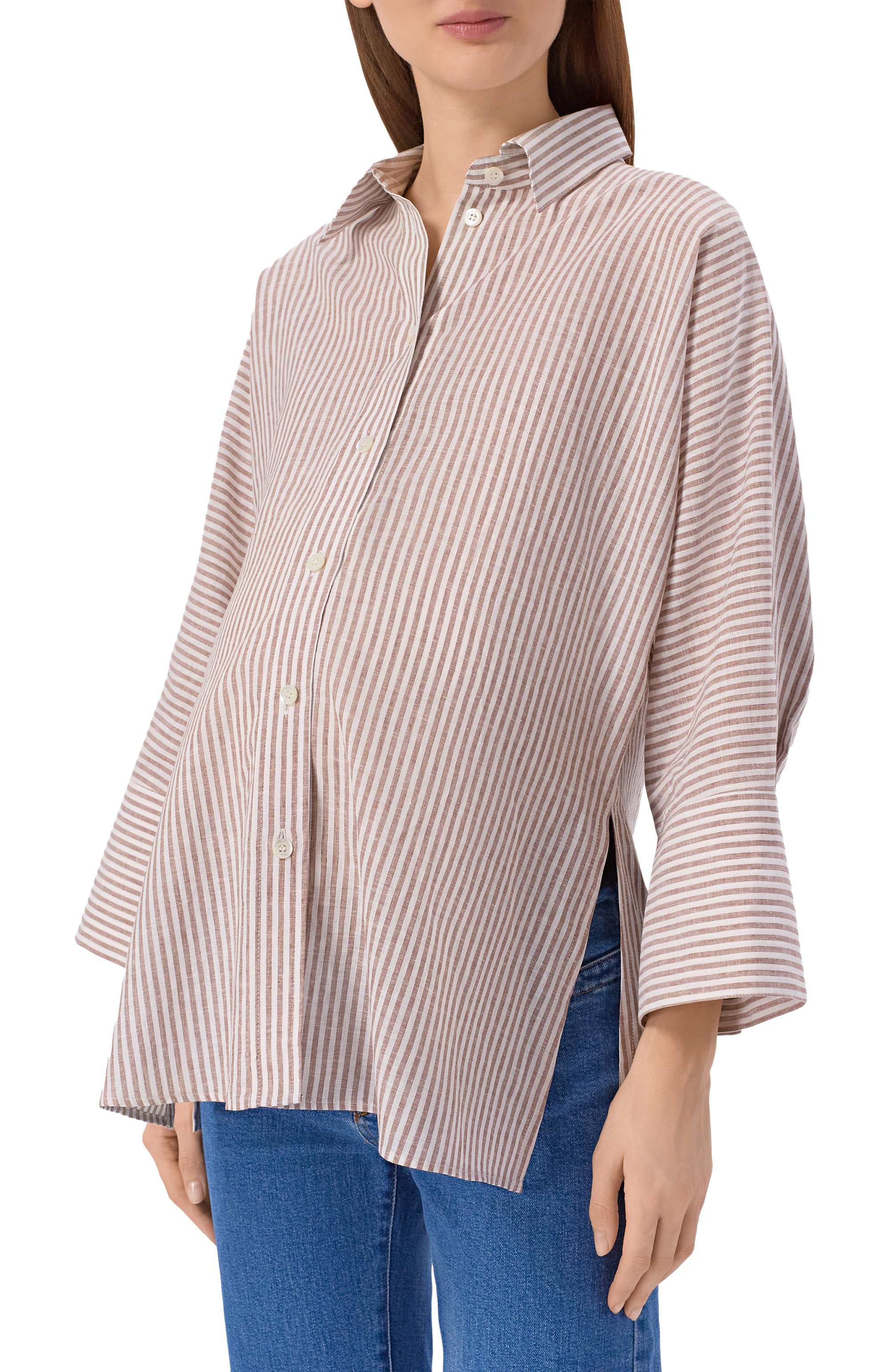 Рубашка изо льна и хлопка PIETRO BRUNELLI, арт. CA2514/LI0028, фото 3