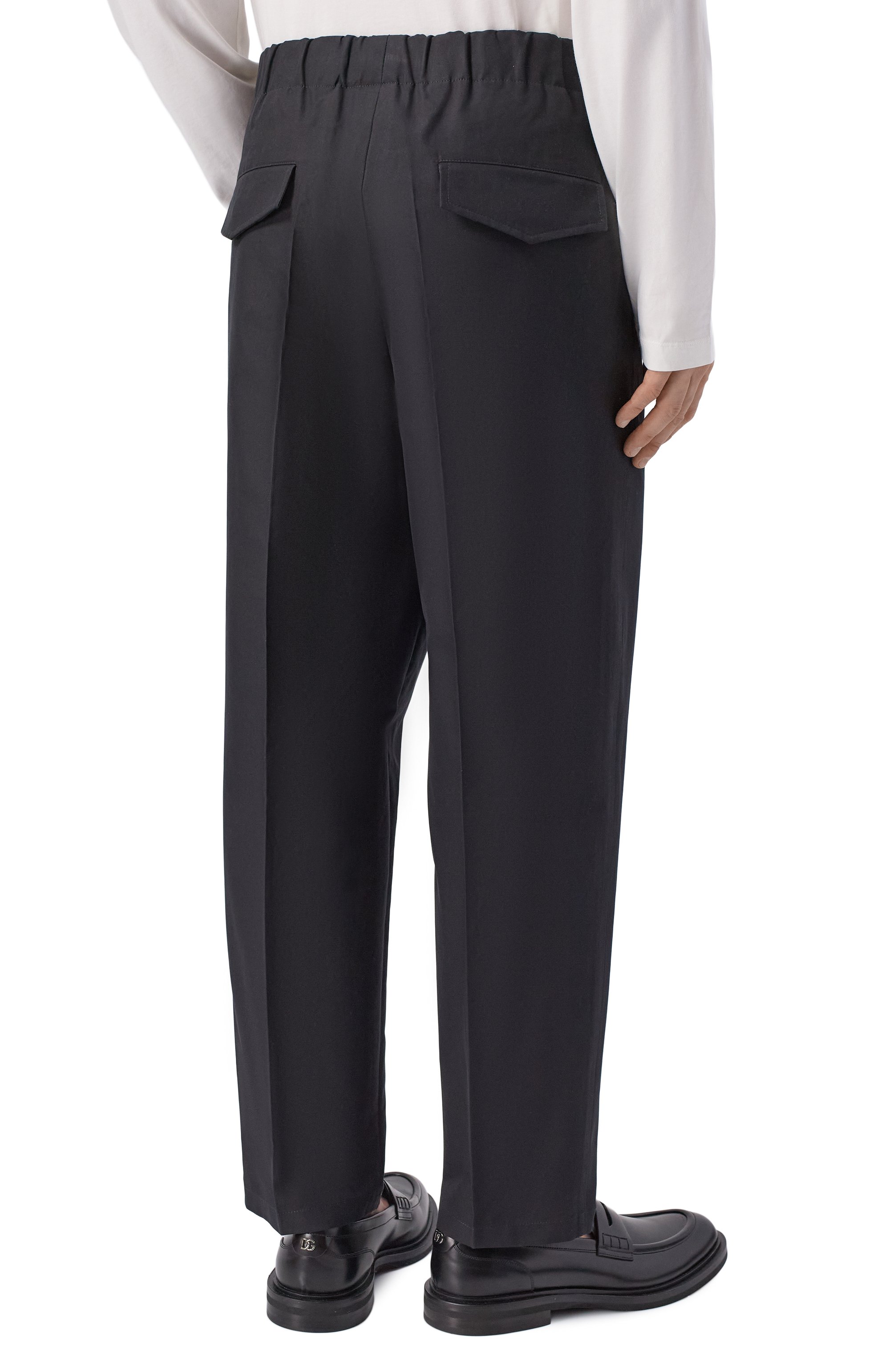 Хлопковые брюки JIL SANDER, арт. J23KA0005/J45225, фото 4