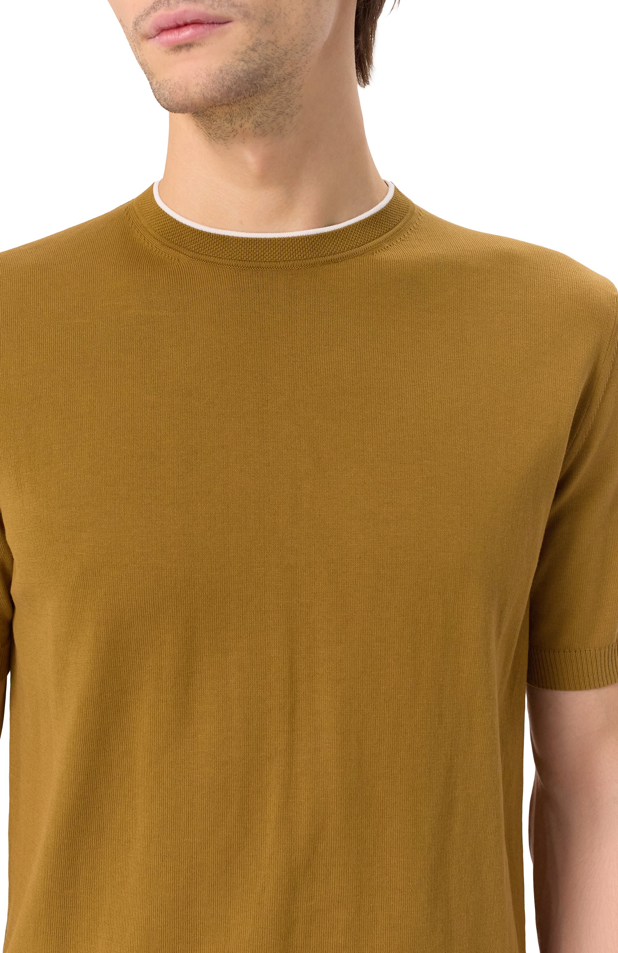 Хлопковый джемпер CANALI, арт. C1050/MK02261, фото 5