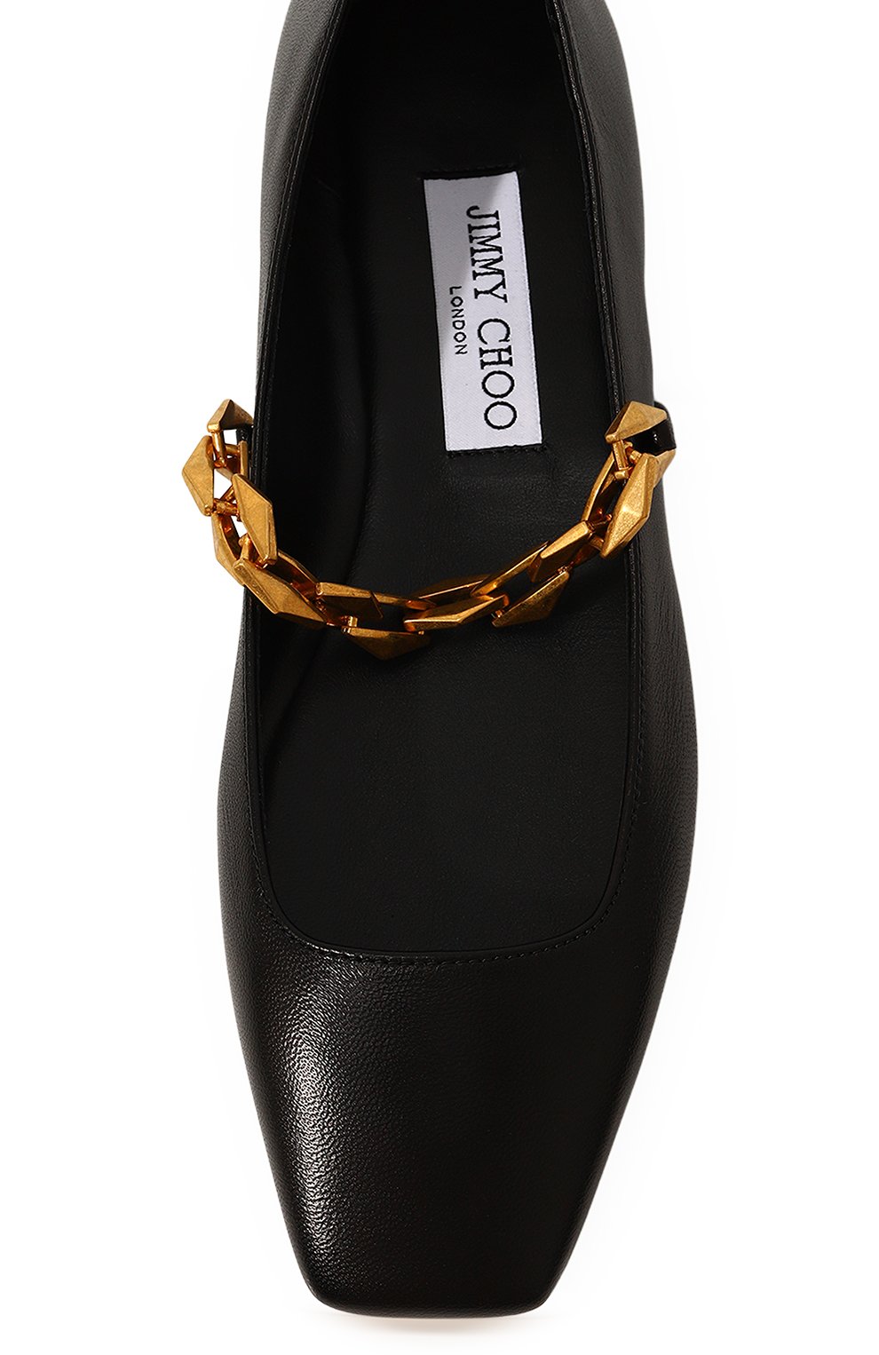 К ожаные балетки diamond tilda JIMMY CHOO, арт. DIAM0ND TILDA FLAT/NAP, фото 6