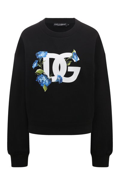 Женский хлопковый свитшот DOLCE & GABBANA, арт. F9L05T/GDCDH