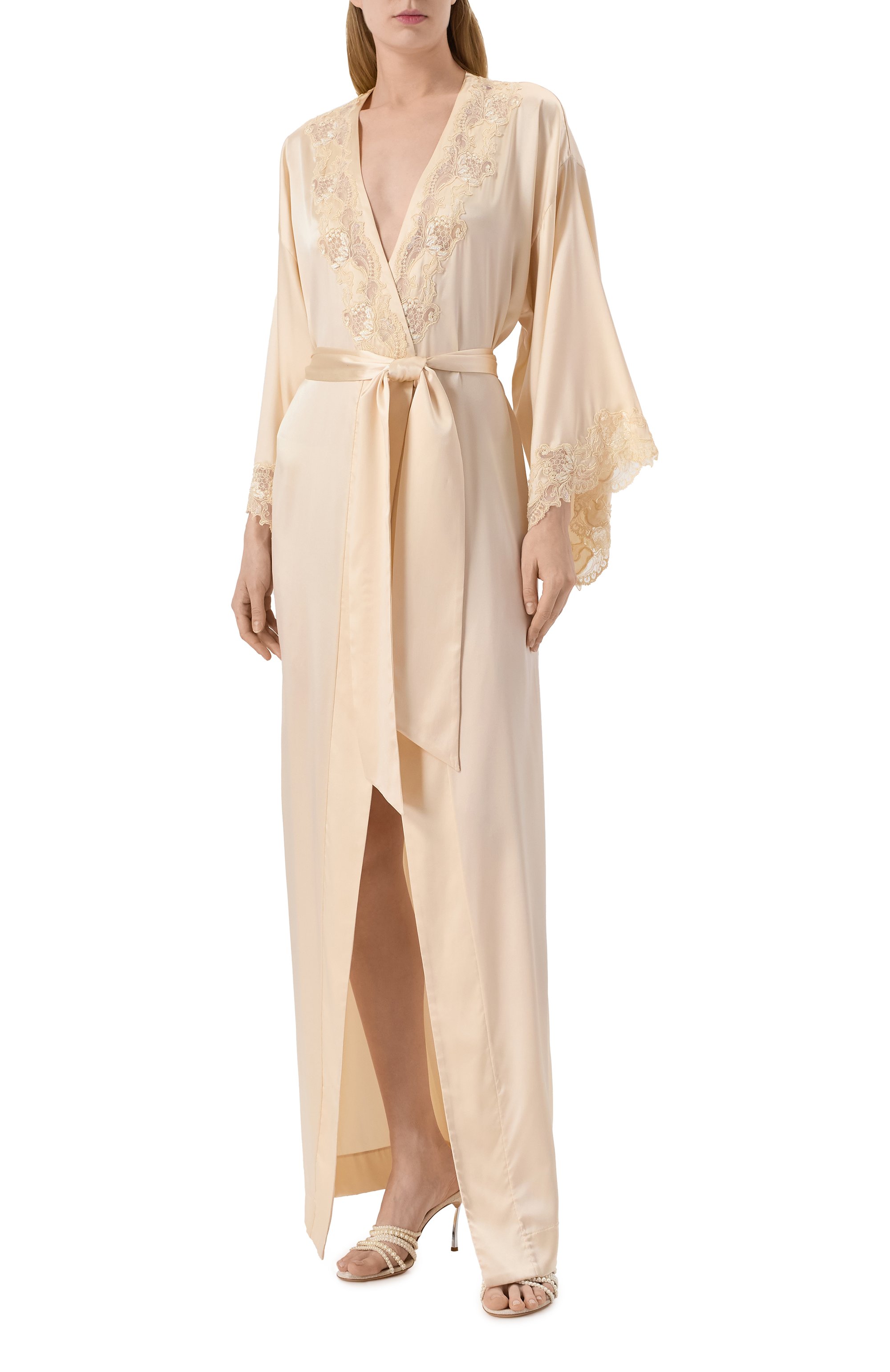 Шелковый халат C.ALLA, арт. 333/L0NG, фото 3