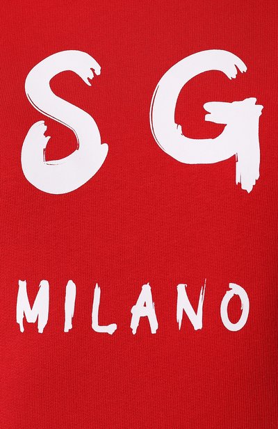 Хлопковый свитшот MSGM, арт. 2741MDM89 195799, фото 5