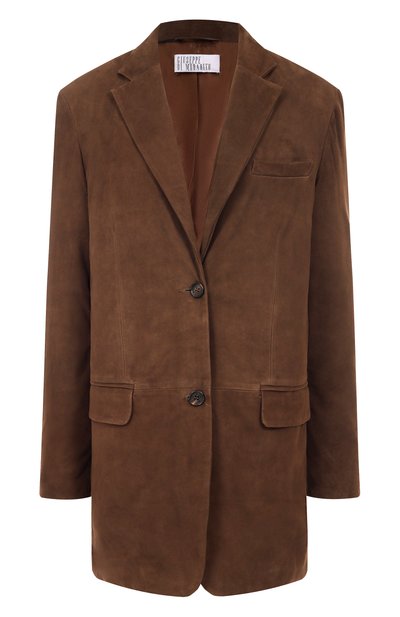 Женский замшевый жакет GIUSEPPE DI MORABITO, арт. 05FWJA123P 05366