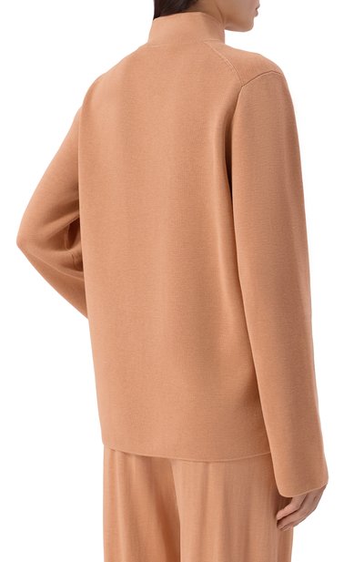 Жакет из шелка и хлопка 12 STOREEZ бежевого цвета по цене 29000 руб., арт. 136935, фото 4 Жакет из шелка и хлопка 12 STOREEZ, арт. 136935, фото 4