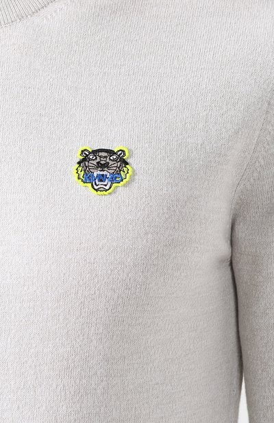 Хлопковый джемпер  KENZO, арт. 5PU2023AB, фото 5