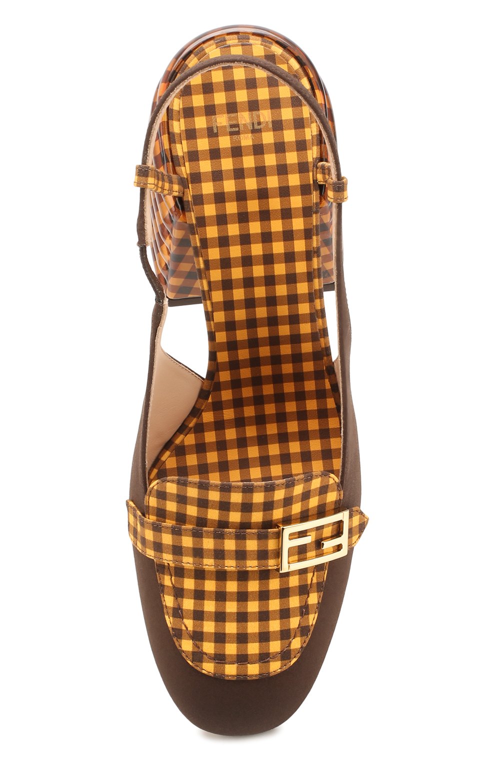 Текстильные туфли FENDI, арт. 8J7066 ABN1, фото 5