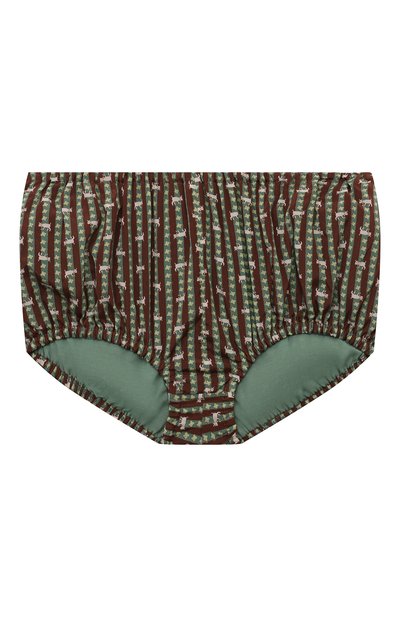 Комплект из платья и шорт ULYANA SERGEENKO коричневого цвета по цене 115000 руб., арт. ABC001KD23P (0311Б23), фото 4 Комплект из платья и шорт ULYANA SERGEENKO, арт. ABC001KD23P (0311Б23), фото 4