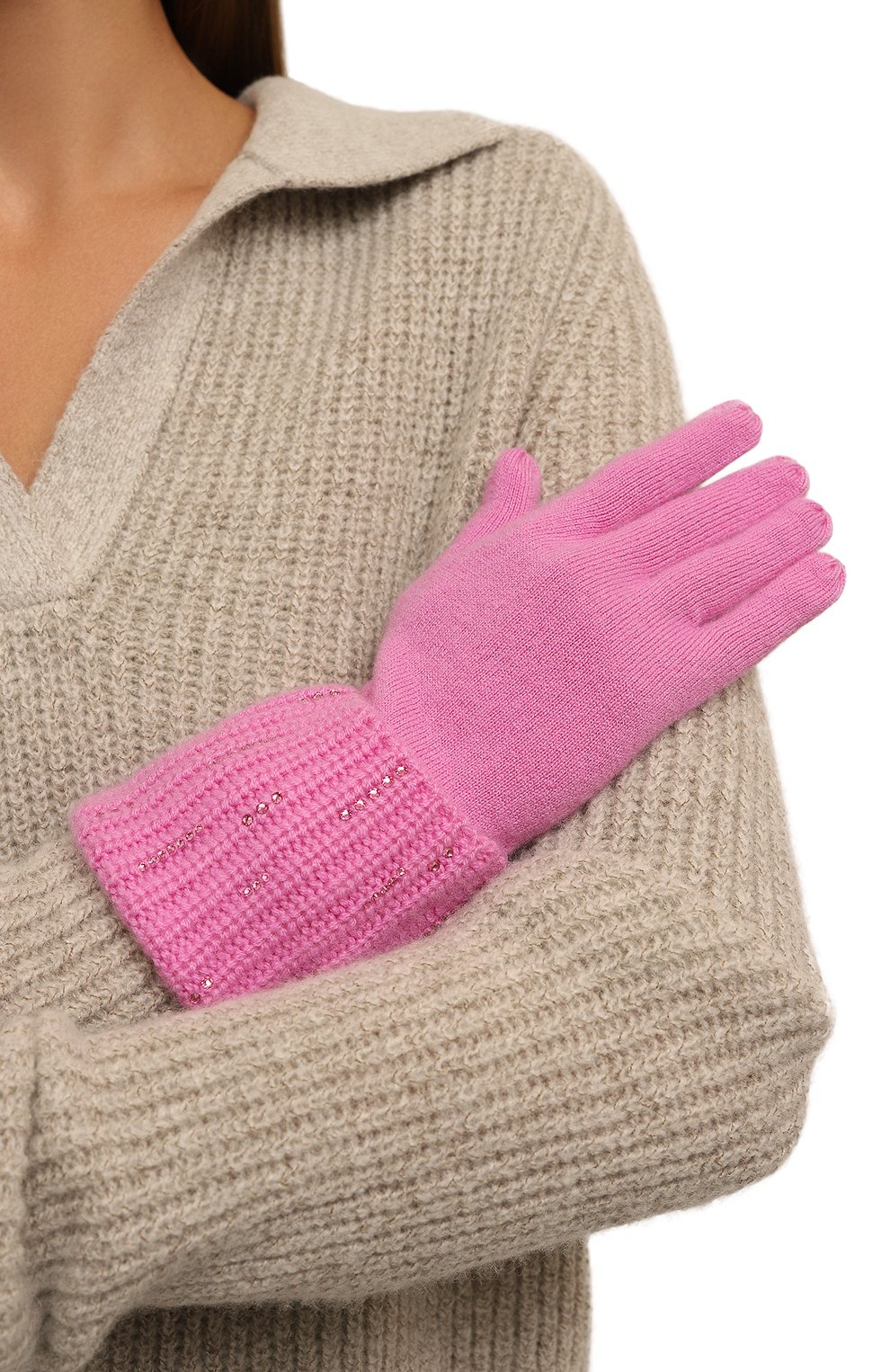 Кашемировые перчатки WILLIAM SHARP, арт. A113-3, фото 2