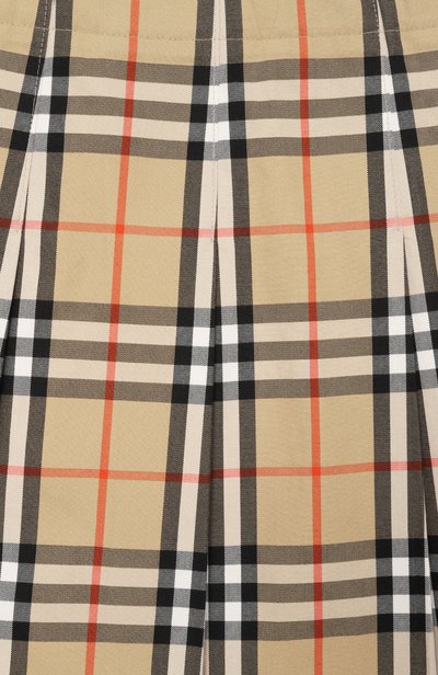 Хлопковая юбка BURBERRY, арт. 8117155, фото 3