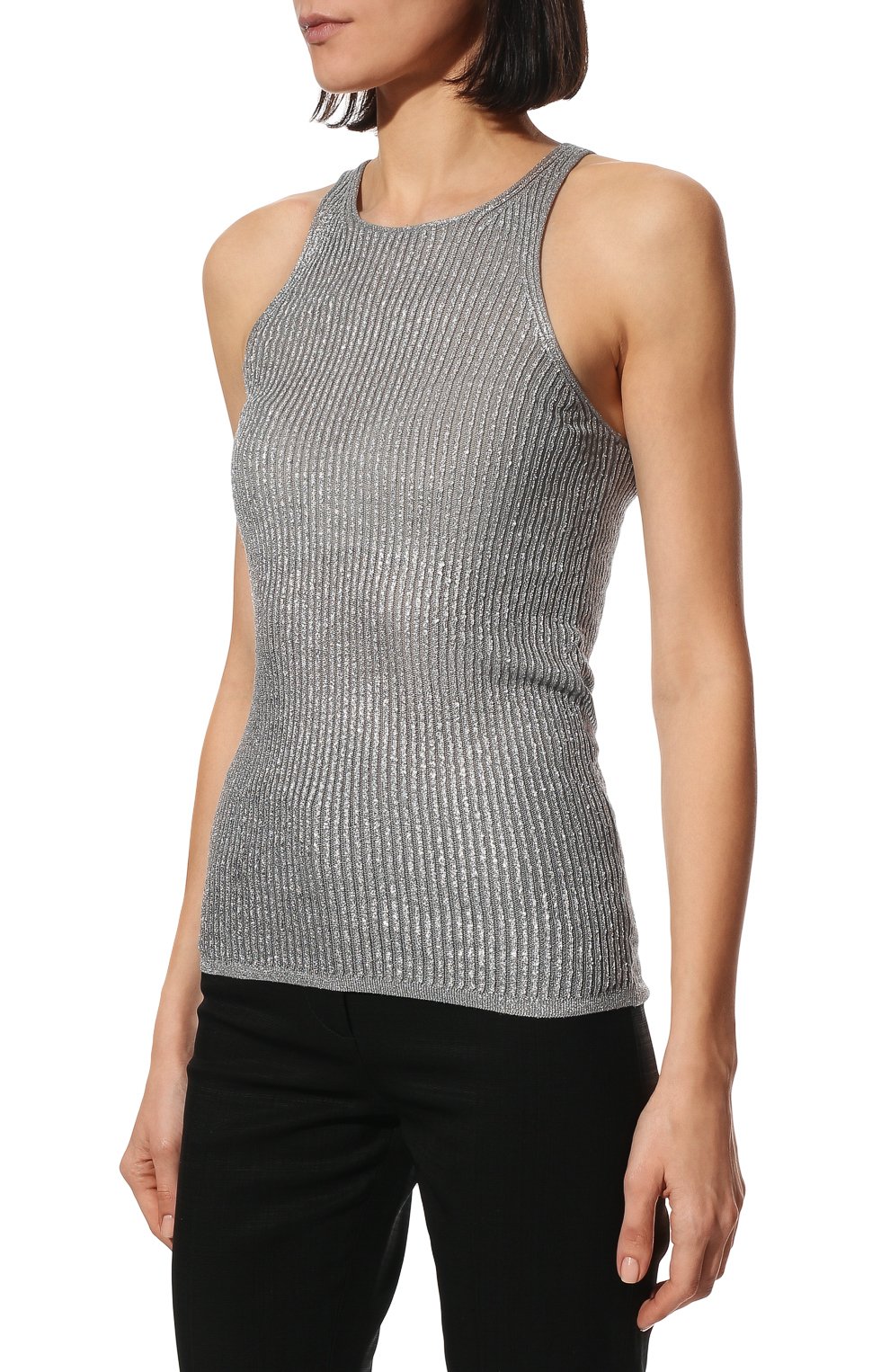 Майка из кашемира и шелка TOM FORD, арт. TSK267-YAX402, фото 3