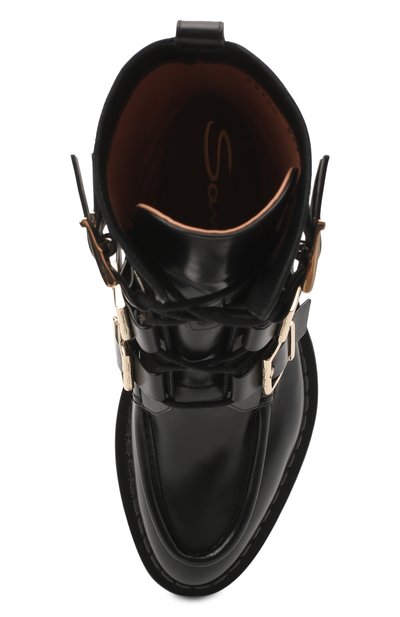 Кожаные ботинки SANTONI, арт. WTCR59109HL1NBCKN01, фото 5