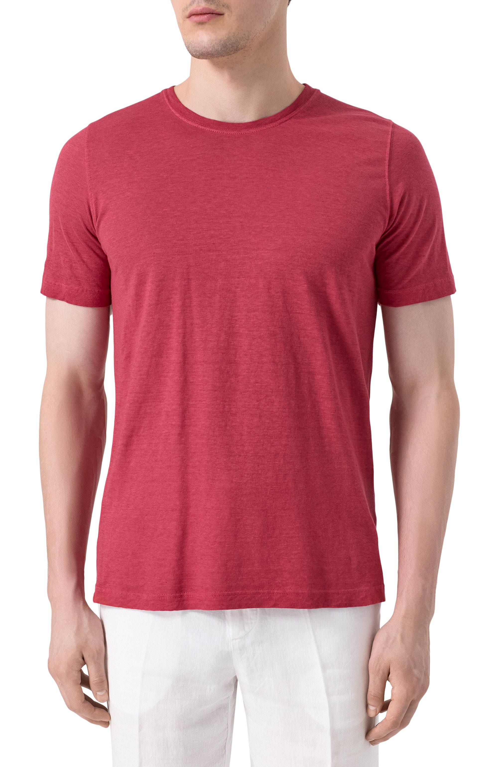 Футболка из хлопка и льна 120% LINO, арт. 32ALIM7186/G308/S01, фото 3