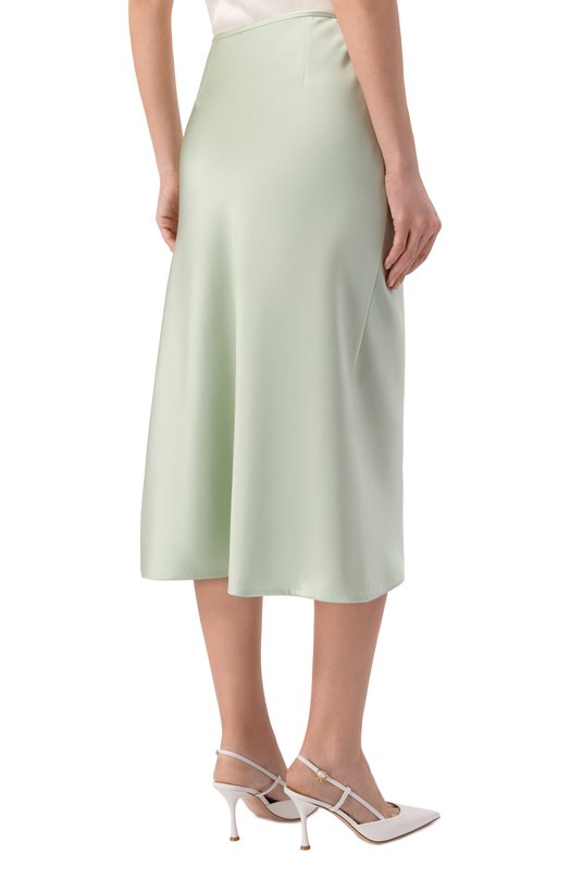 Атласная юбка MVST M26.2PW.S015/F096 D0UBLE SATIN Зелёный  M26.2PW.S015/F096 D0UBLE SATIN Фото 4