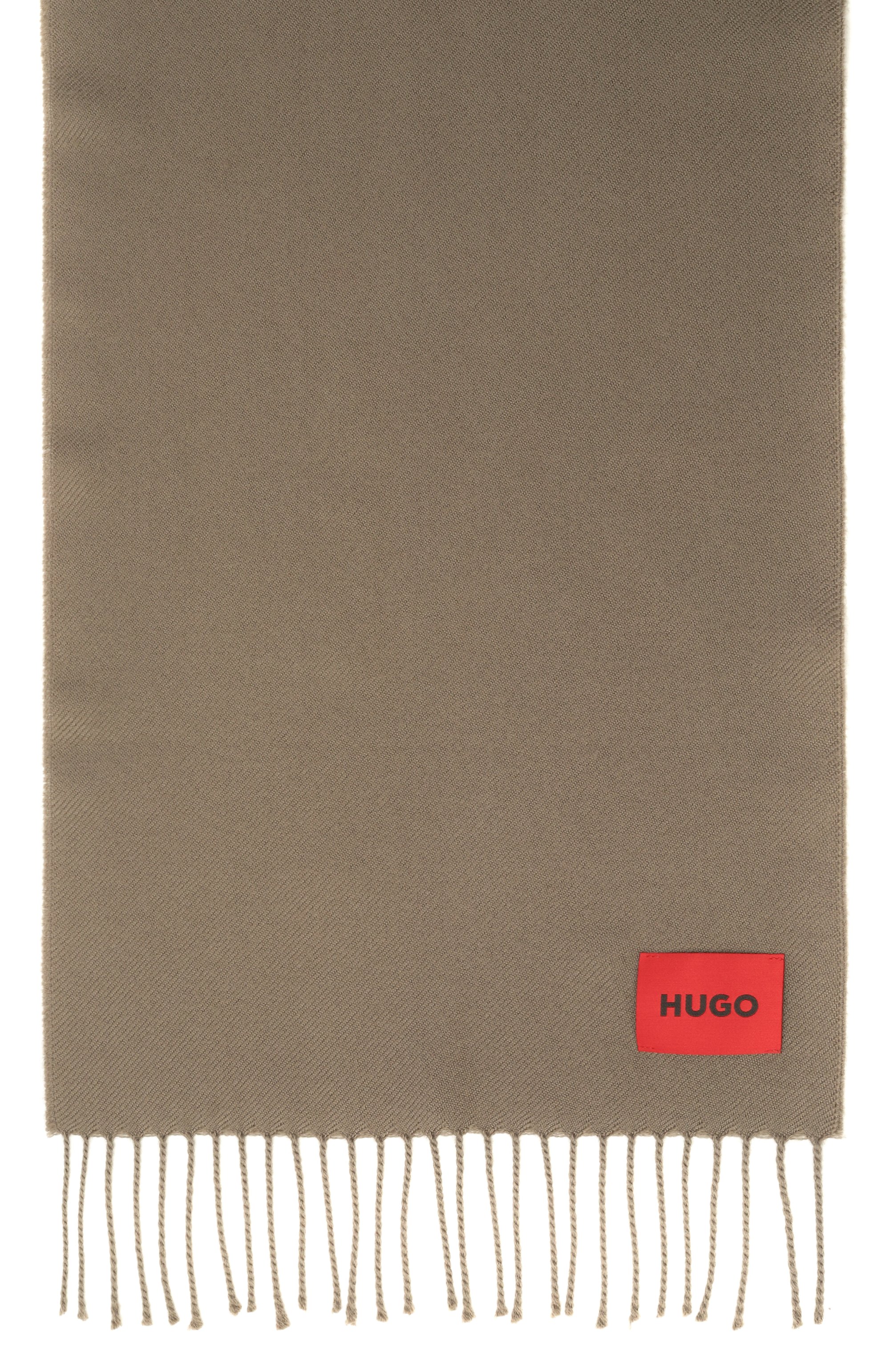 Шерстяной шарф HUGO, арт. 50517623, фото 4