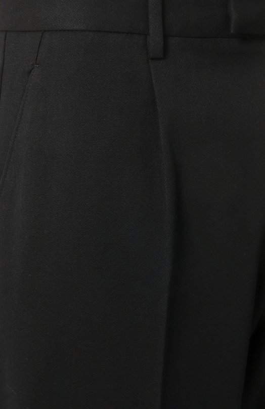 Брюки из хлопка и шерсти Zegna TP45/UFI04A9 Чёрный  TP45/UFI04A9 Фото 6