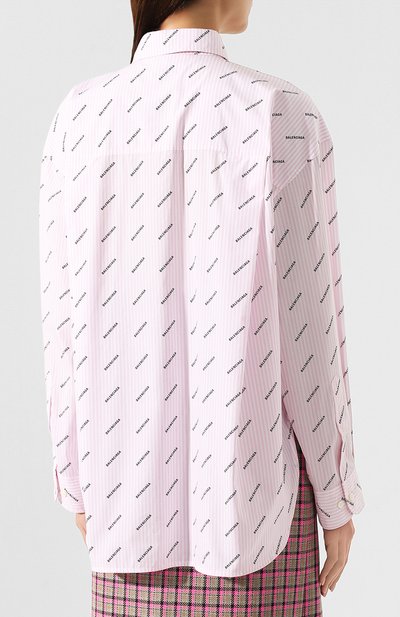 Хлопковая рубашка BALENCIAGA, арт. 527818/TFLB4, фото 4