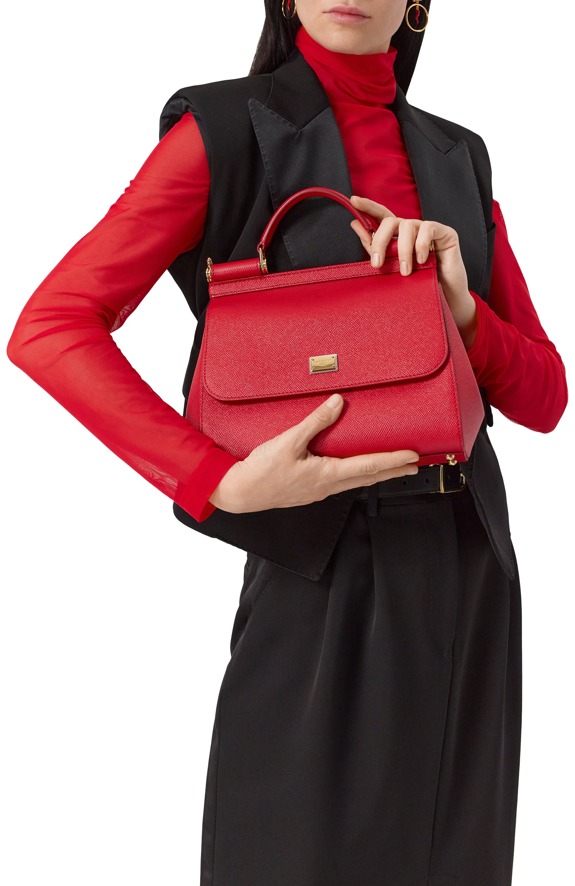 Сумка sicily large DOLCE & GABBANA, арт. BB9002/A1001_SET, фото 2