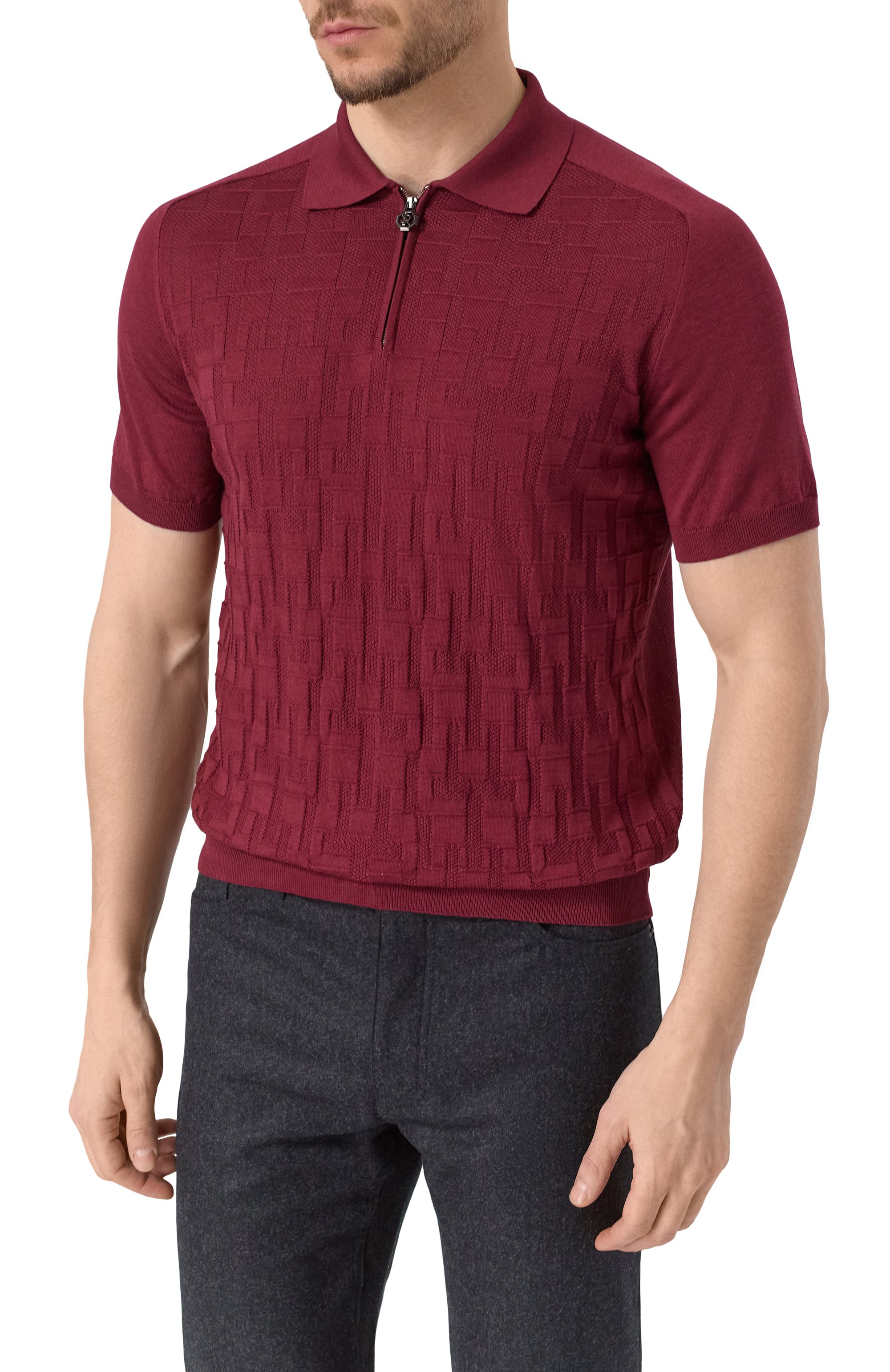 Поло из шелка и хлопка STEFANO RICCI, арт. K818098P31/F25279, фото 3