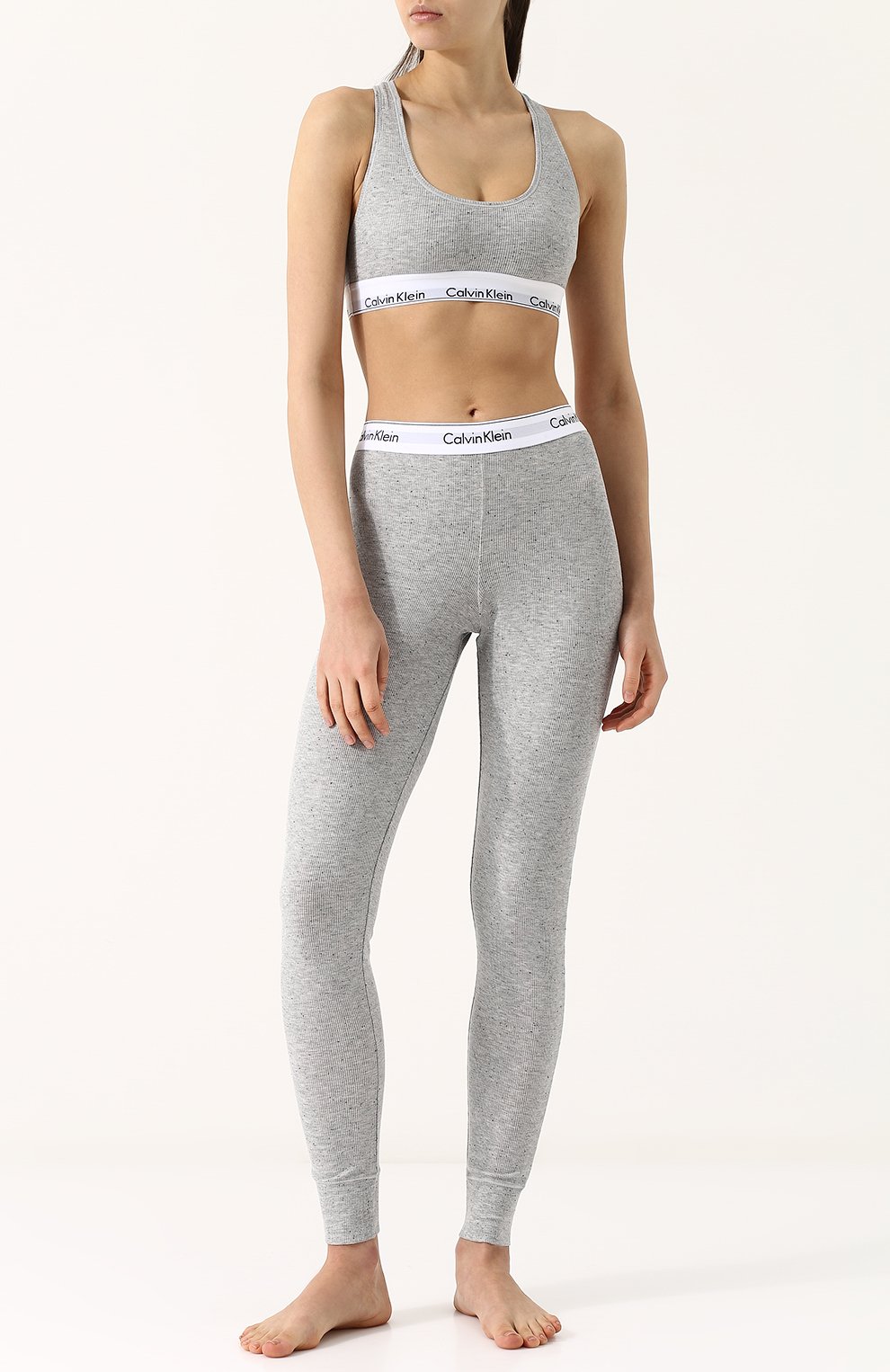 Брюки из вискозы с логотипом бренда CALVIN KLEIN, арт. QS5876E, фото 2