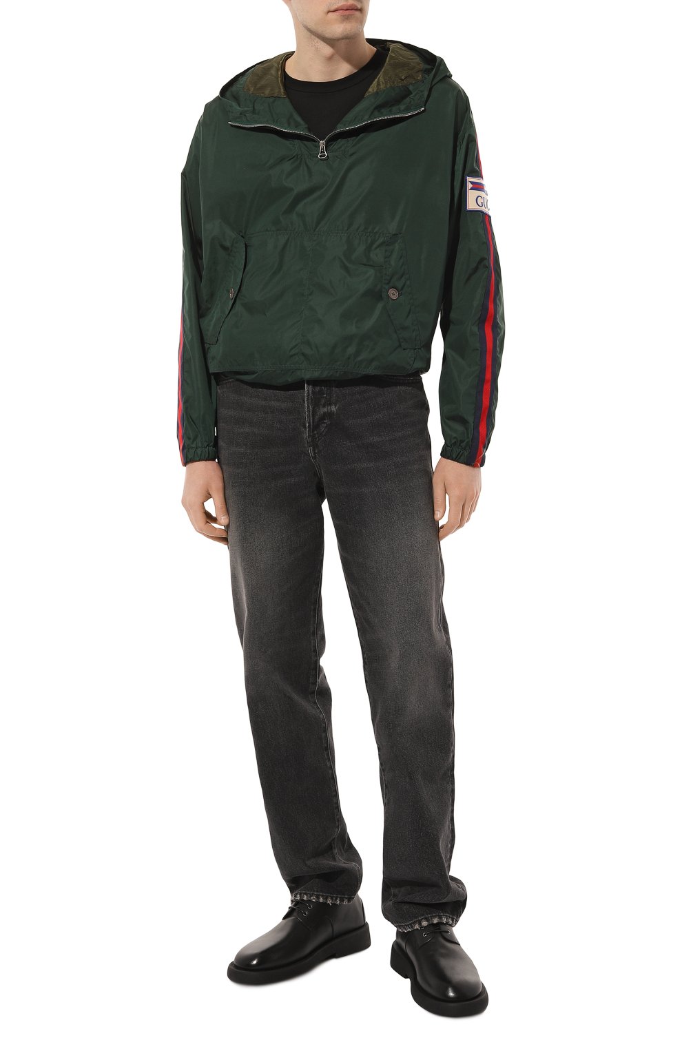 Анорак GUCCI зеленого цвета по цене 172800 руб., арт. 654827 ZAGVU, фото 2 Анорак GUCCI, арт. 654827 ZAGVU, фото 2